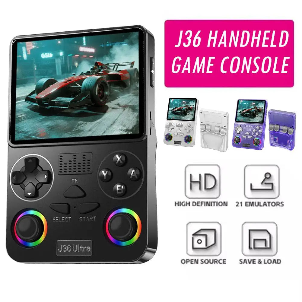Console de jeux J36 ULTRA — 16 000 Jeux Rétro & Modernes + WiFi, YouTube & Multijoueur en ligne