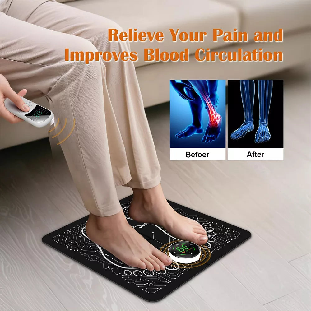 tapis de massage électrique EMS RELAX +