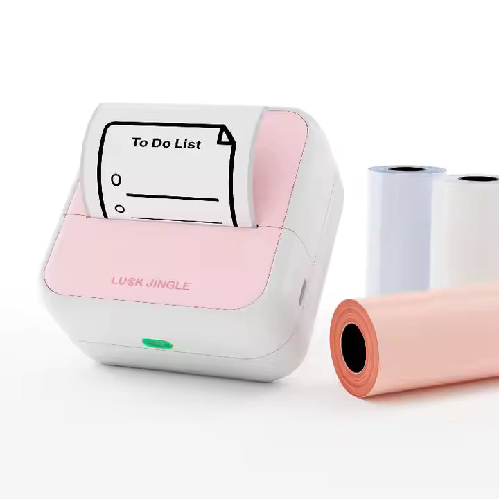 Jaana Printer : Mini Imprimante thermique +2 ROULEAUX OFFERTS + 1an garantie + livraison gratuite
