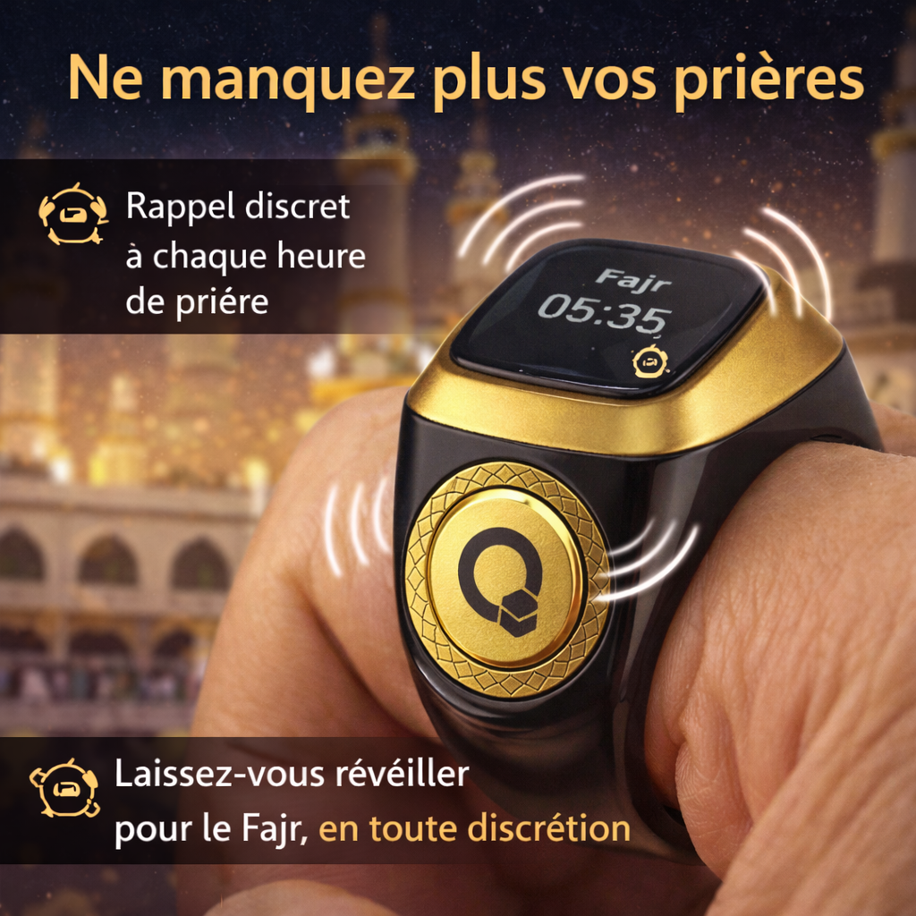 Jaana Ring – chapelet intelligent connecté multifonction + livraison gratuite