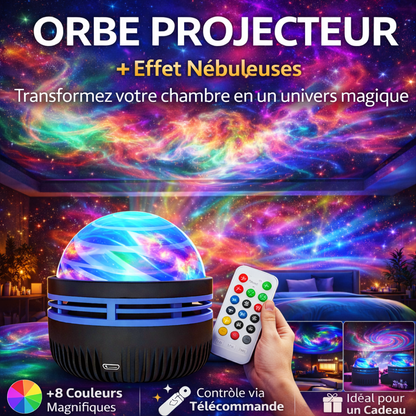 Orbe Projecteur de décoration nébuleuse