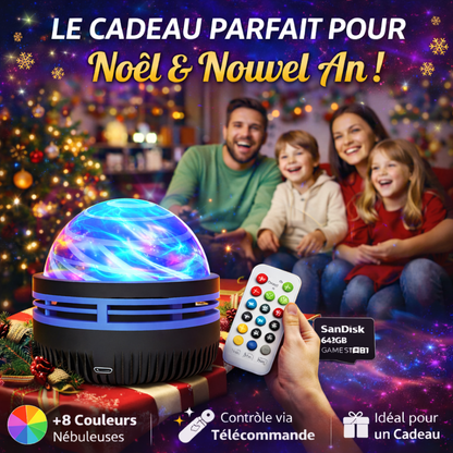 Orbe Projecteur de décoration nébuleuse