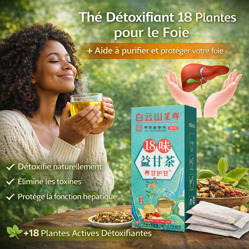 Thé 18 saveurs de plantes naturelles détoxifiantes