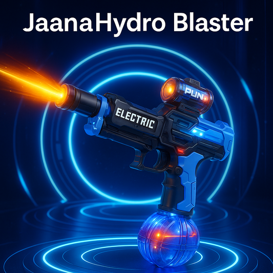 JaanaHydro Blaster : Pistolet à Eau Puissant et Rechargeable pour des Batailles Explosives