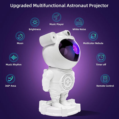 projecteur astronaute avec bluetooth + livraison gratuite