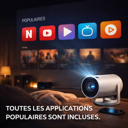 JAANA Smart Projecteur android 4k