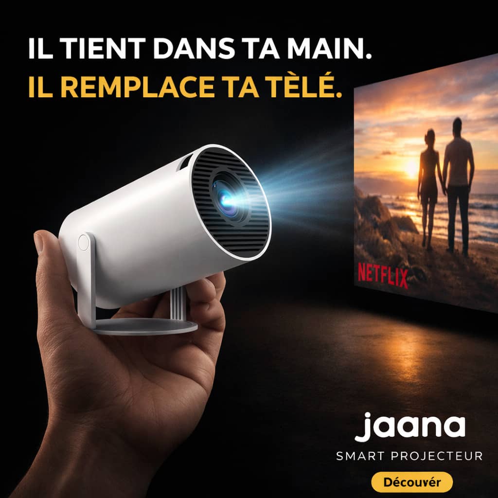JAANA Smart Projecteur android 4k