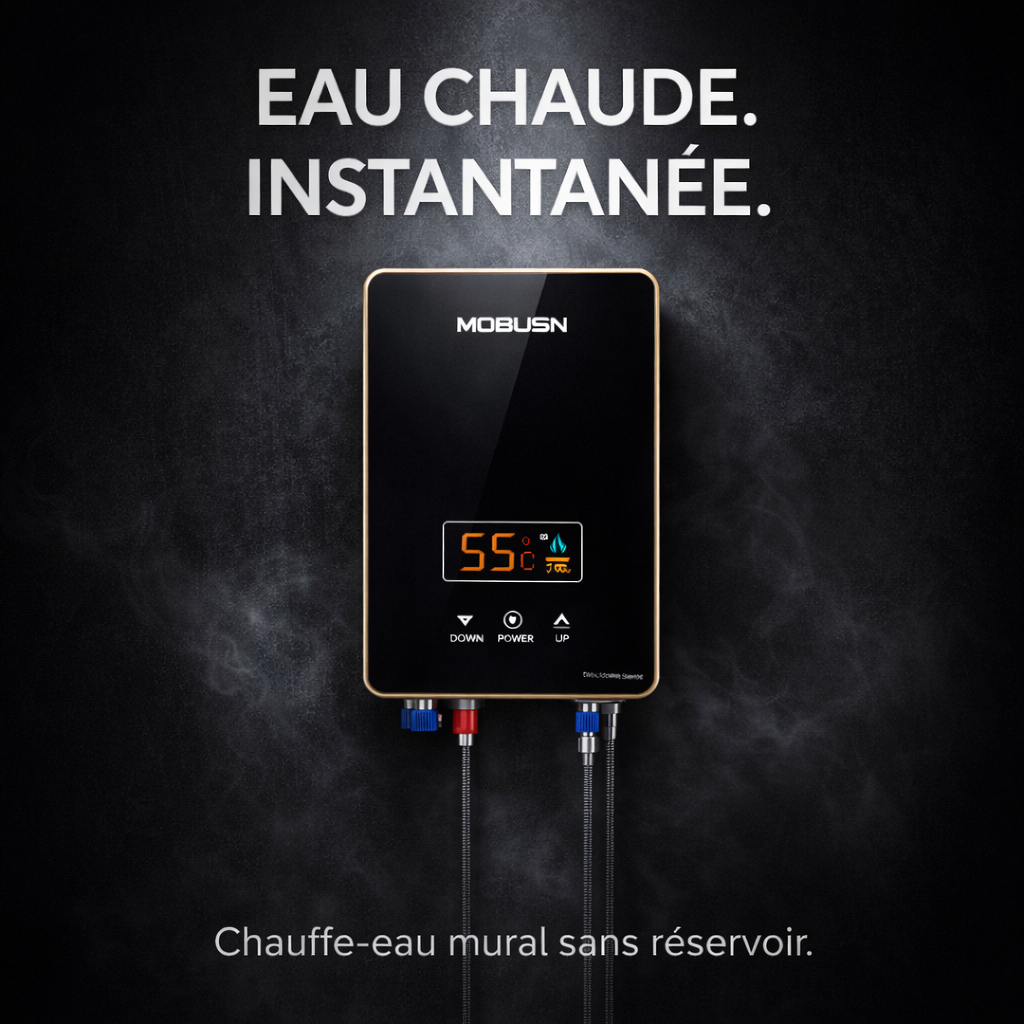 Chauffe-eau électrique instantané + livraison gratuite