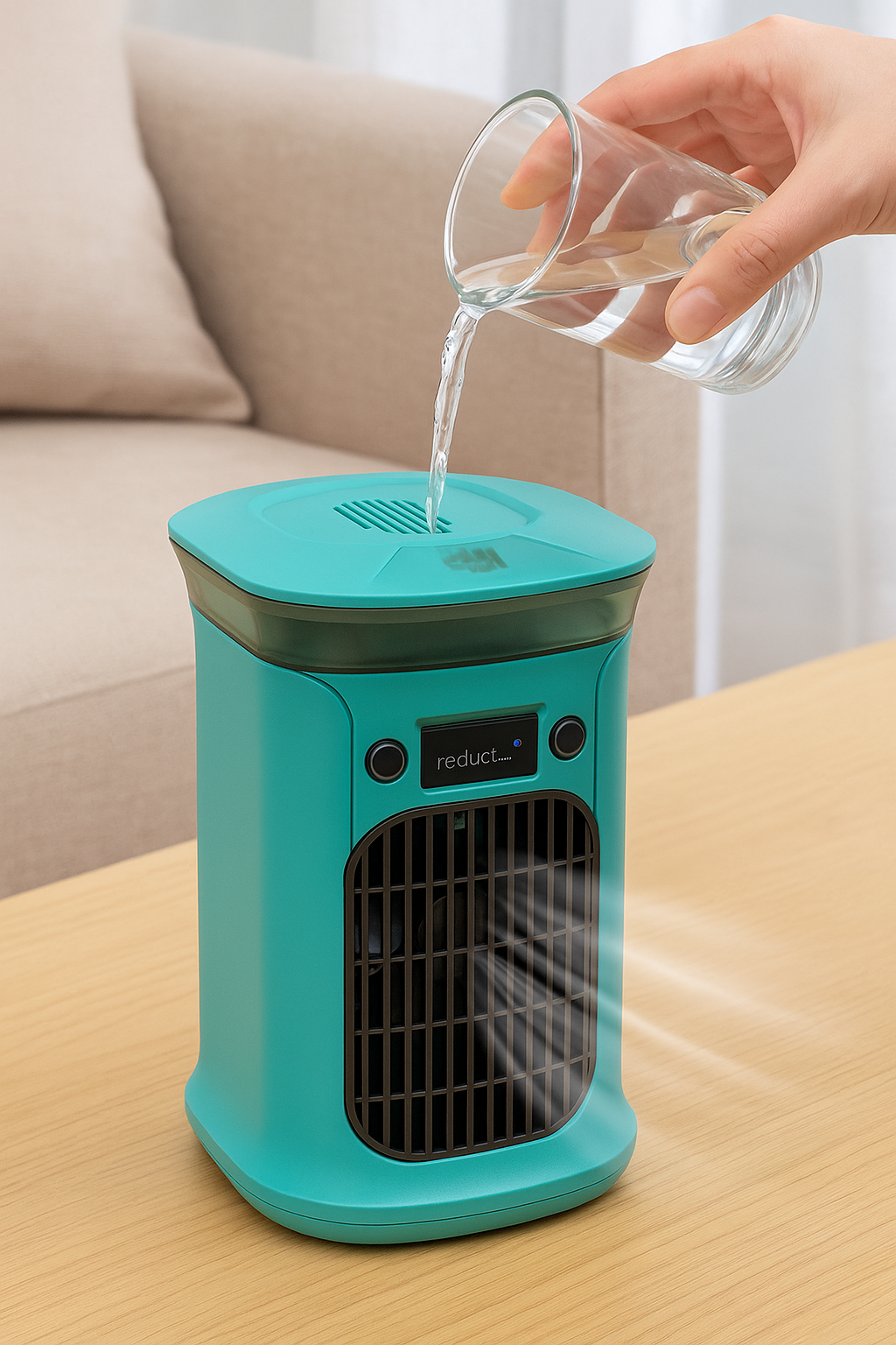 Mini climatiseur ventilo portable