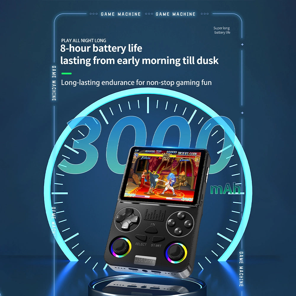 Console de jeux J36 ULTRA — 16 000 Jeux Rétro & Modernes + WiFi, YouTube & Multijoueur en ligne