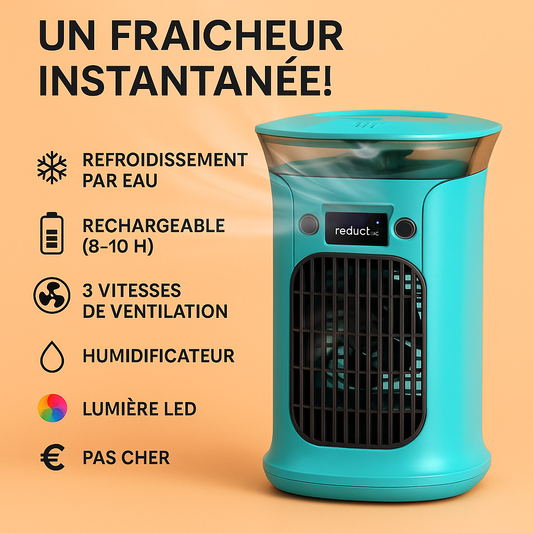 Mini climatiseur ventilo portable