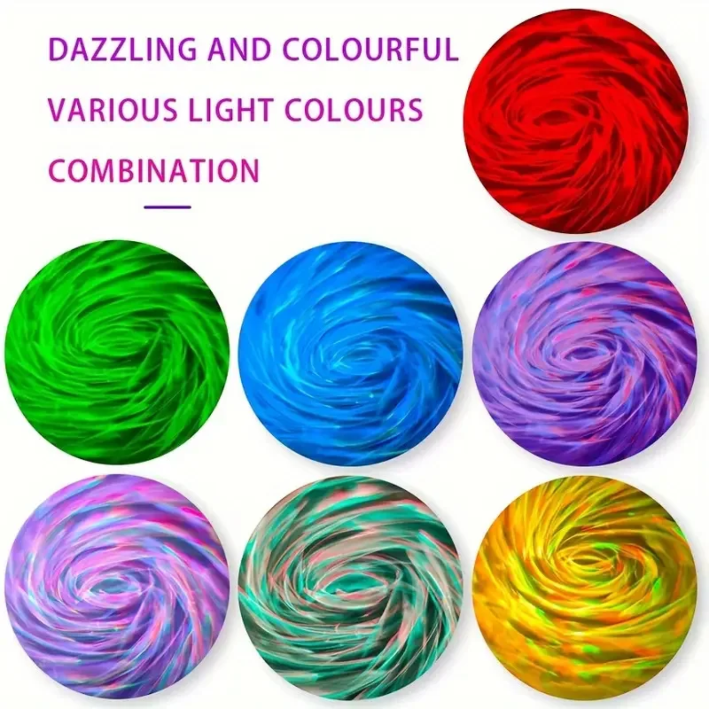 Orbe Projecteur de décoration nébuleuse